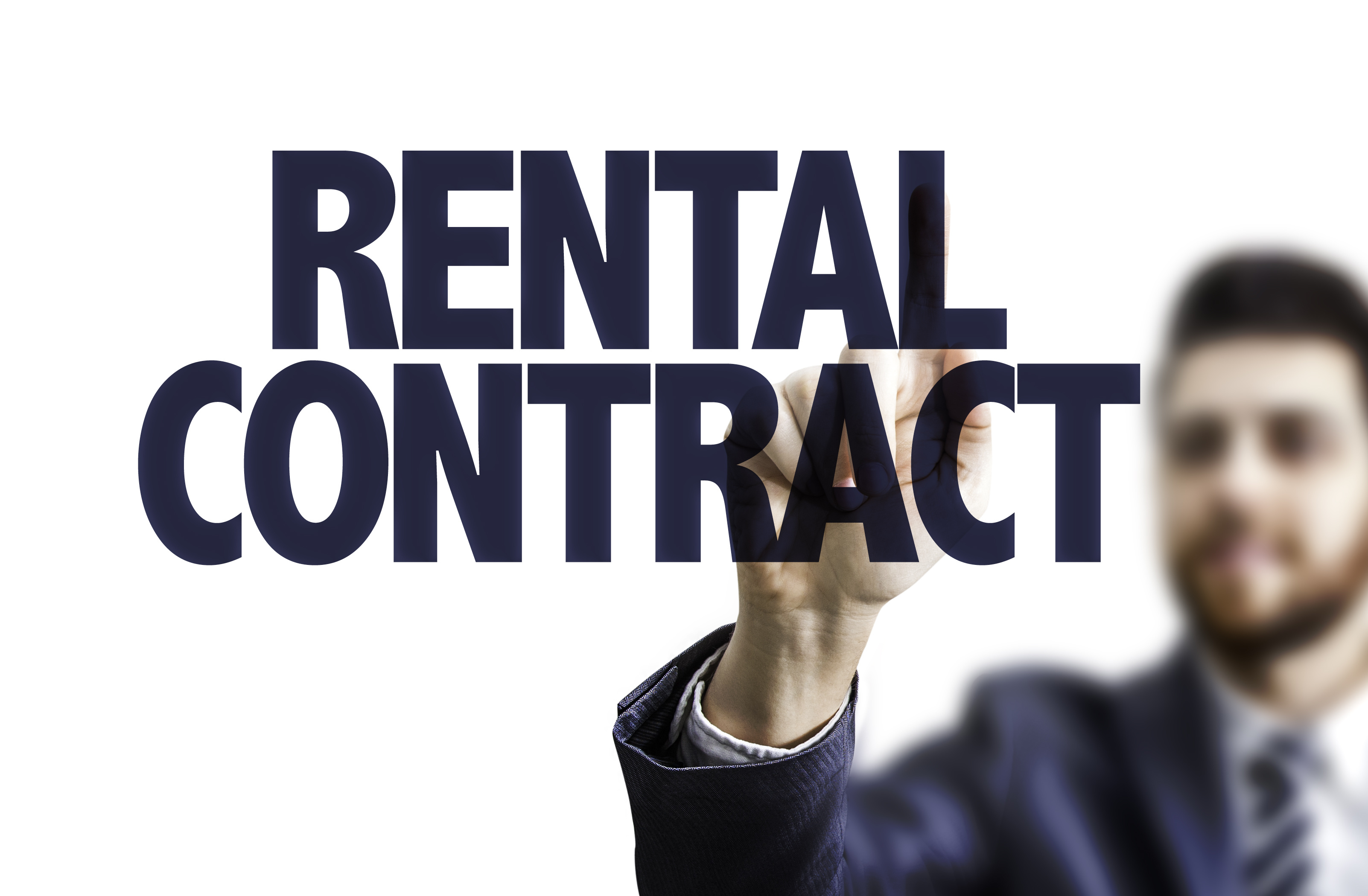 rental contract signing